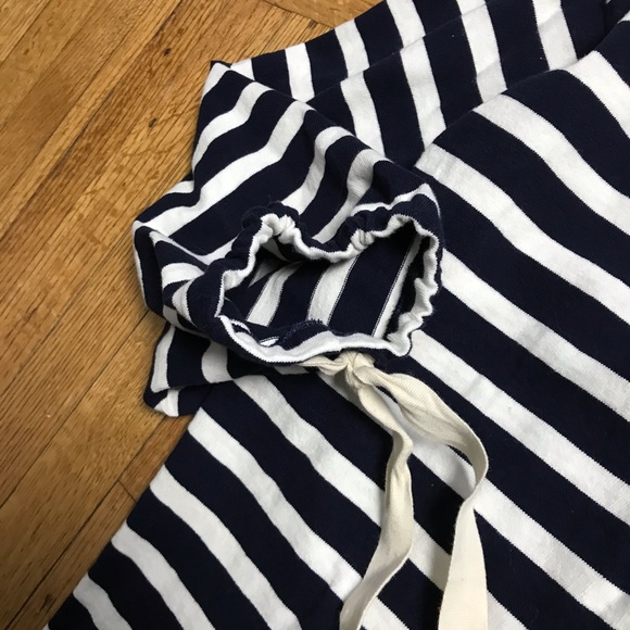 J Crew Striped Snap Neck Boat Pullover Sweater - Picture 5 of 8